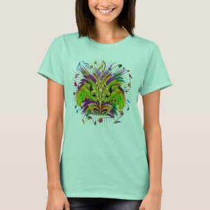 T-shirt La vue de lumière de la Reine de mardi gras note