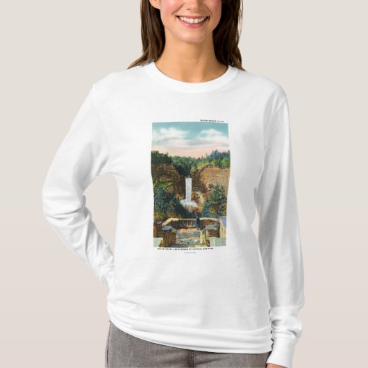 T-shirt La vue de Taughannock tombe # 2 (Devant)