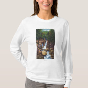 T-shirt La vue du Coup-Bish tombe près de grand Barringto