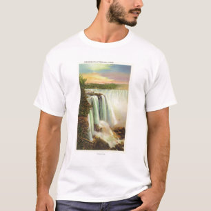 T-shirt La vue du fer à cheval tombe de l'île de chèvre