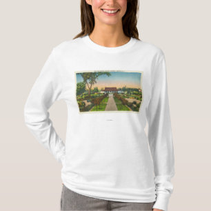 T-shirt La vue extérieure de Hoopes fait du jardinage