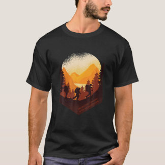 T-shirt La Vue La Plus Grande Arrive Après La Montée La Pl