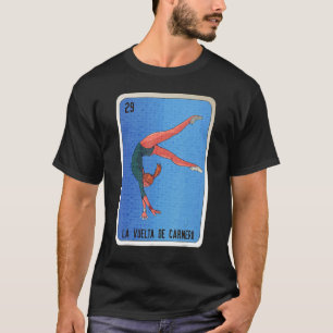 T-shirt La Vuelta De Carnero Mexicaine Lotterie D'Argile B