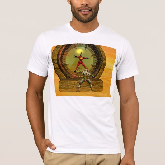 T-SHIRT LA XÉNIE RENCONTRE LE TITAN (Devant)