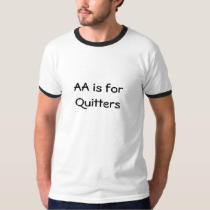 T-shirt L'aa est pour des renonceurs