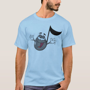 T-shirt Laaaaaaaa la note de musique