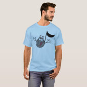 T-shirt Laaaaaaaa la note de musique (Devant entier)