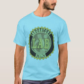 T-SHIRT LAB BADGE LABORATOIRE SCIENCE (Devant)