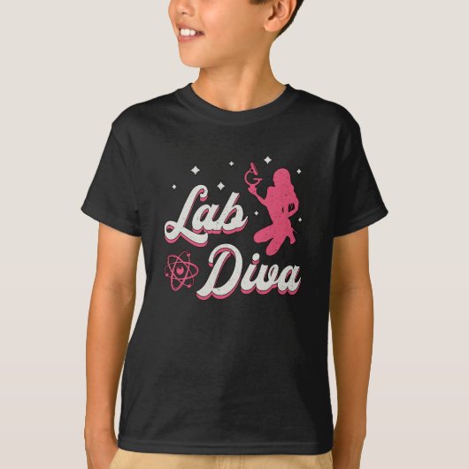 T-shirt Lab Diva Laboratoire Technicien Science Lab Tech (Devant)