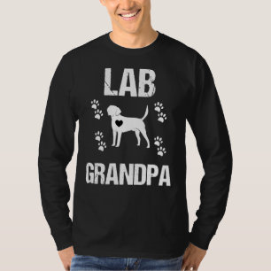 T-shirt Lab Grand-pa Vector Labrador Retriever
