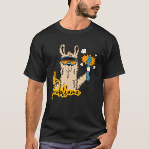 T-shirt Lab Llama aucun problème technicien de laboratoire