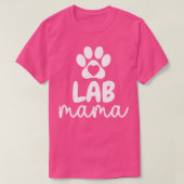 T-shirt Lab Mama Paw (Design devant)