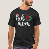 T-shirt Lab Mom Labrador Retriever Chien chiot (Devant)