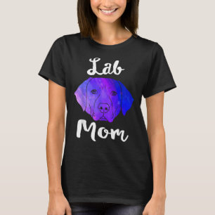 T-shirt Lab Mom Labrador Retriever Dog Secourt Lab Mama Mo