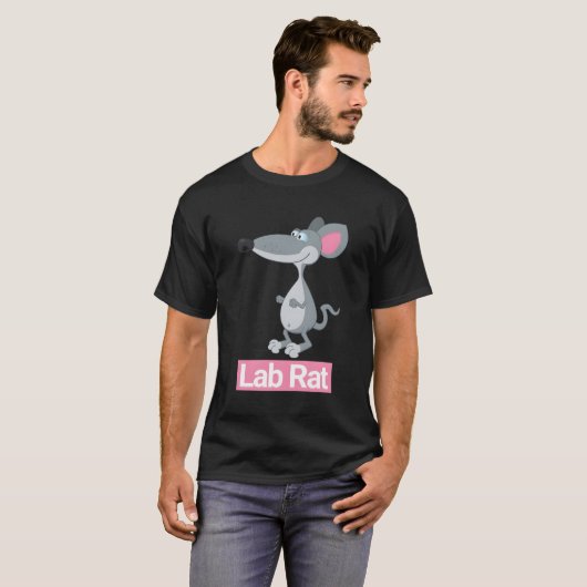T-shirt Lab Rat Funny Lab Tech (Devant entier)