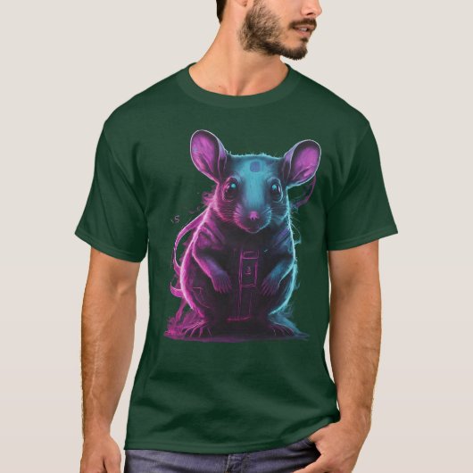 T-shirt lab rat mens tshirts, Lab Rat : Science Geek Homme (Devant)