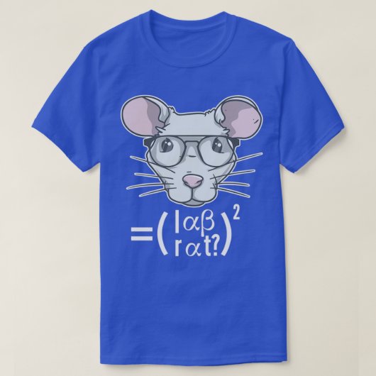 T-shirt Lab Rat Science Chemistry (Design devant)