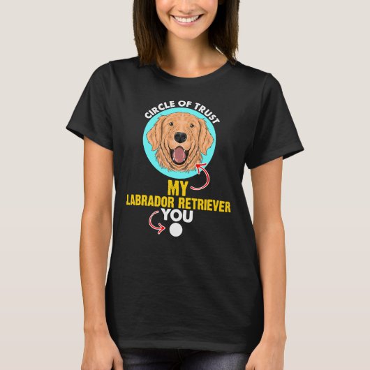 T-shirt Lab Retriever dit Lab Femmes d'anniversaire (Devant)