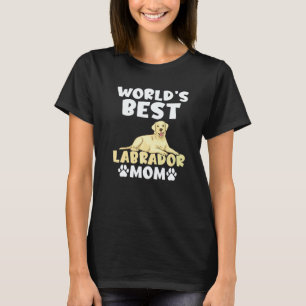 T-shirt Lab Retriever Meilleure Maman Labrador au Monde