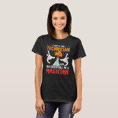 T-shirt Lab Tech I Am A Lab Technicien Laboratoire Science (Devant entier)