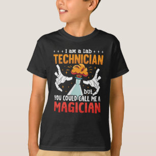 T-shirt Lab Tech I Am A Lab Technicien Laboratoire Science
