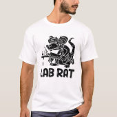 T-shirt Lab Tech Lab Rat Chemist Laboratory Technician (Devant)