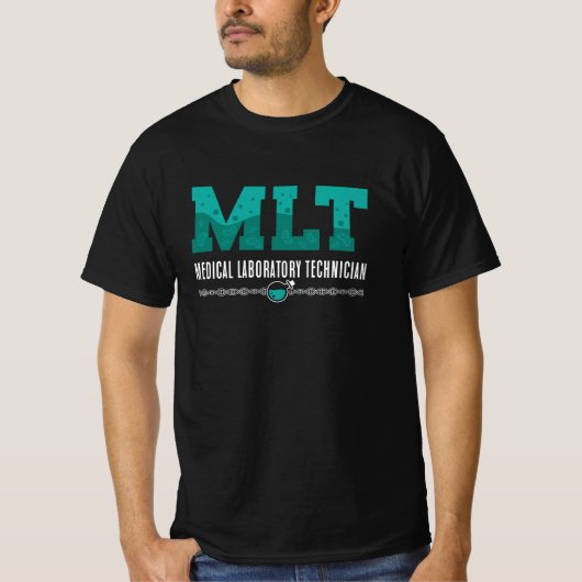 T-shirt Lab Tech MLT Medical Laboratory Technician Science (Devant)