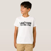 T-shirt Lab Tech On Duty Science (Devant entier)