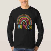 T-shirt Lab Tech Week 2022 Rainbow Laboratory Scientist Te (Devant)