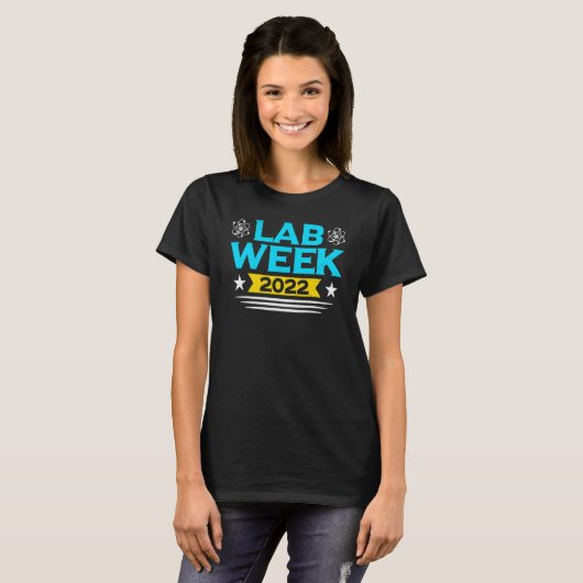 T-shirt Lab Week 2022 Lab Tech Laboratory Technician 1 (Devant entier)