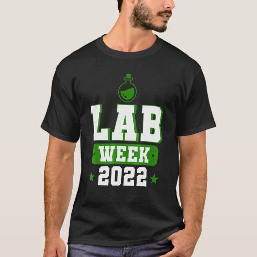 T-shirt Lab Week 2022 Lab Tech Technician (Devant)