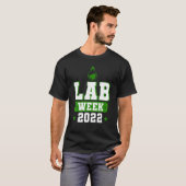 T-shirt Lab Week 2022 Lab Tech Technician (Devant entier)