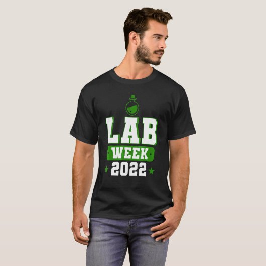 T-shirt Lab Week 2022 Lab Tech Technician (Devant entier)