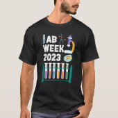 T-shirt Lab Week 2023 Laboratory workers Technologist Fans (Devant)