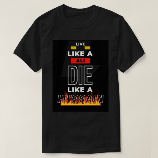 T-shirt Labbaik Ya Hussain (Design devant)