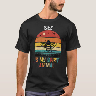 T-shirt L'abeille est mon esprit L'abeille animale