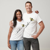 T-shirt L'abeille jaune "gentille" Design graphique (Unisexe)