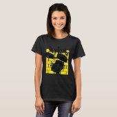 T-shirt Label de disque nerveux (Devant entier)
