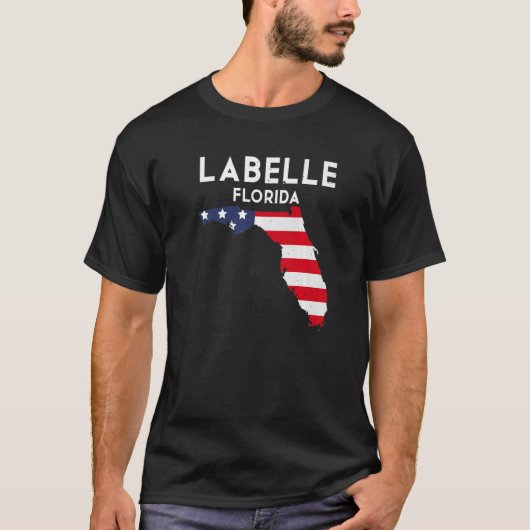 T-shirt LaBelle Florida USA State America Travel Floridian (Devant)
