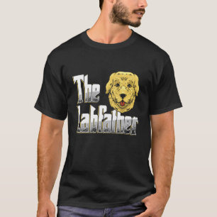 T-shirt Labfather Golden Labrador Retriever Propriétaire D