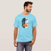 T-shirt Labor Day Minimal Worker Relax Design (Devant entier)