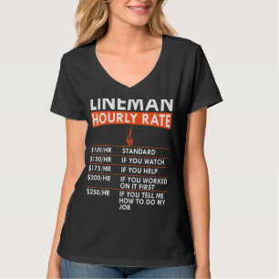 T-shirt Laboratoire de câblage électrique à débit horaire