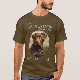 T-shirt Laboratoire de chocolat papa