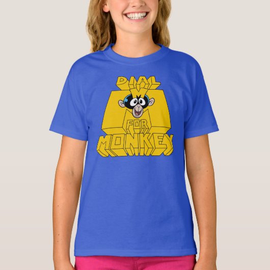 T-shirt Laboratoire de Dexter - Composez M pour singe (Devant)