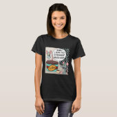 T-shirt Laboratoire de la souris rat café (Devant entier)