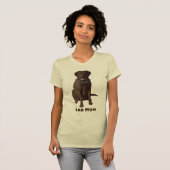 T-shirt Laboratoire de récupération du chocolat Labrador (Devant entier)