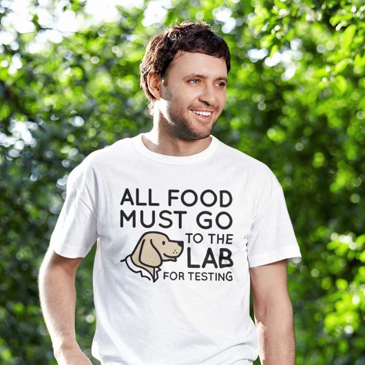 T-shirt Laboratoire de tests