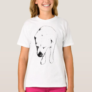 T-shirt Laboratoire de tête en bas avec évier de vacances