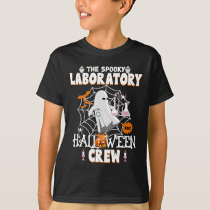 T-shirt Laboratoire éffrayant Équipage Halloween Éffrayant
