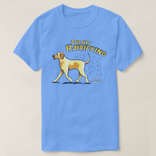 T-shirt Laboratoire jaune totalement Hairifying